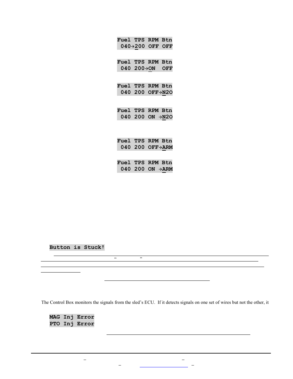 Viii. control box troubleshooting | BoonDocker POLARIS: Non-turbo Control Box 600/700/800 IQ Dragon User Manual | Page 12 / 14