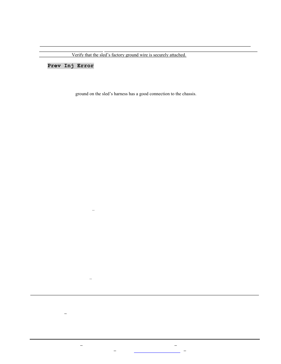 Prev inj error, Other issues, Ix. warranty, terms & conditions | BoonDocker POLARIS: Non-turbo Control Box 600/700/800 IQ Dragon User Manual | Page 13 / 14