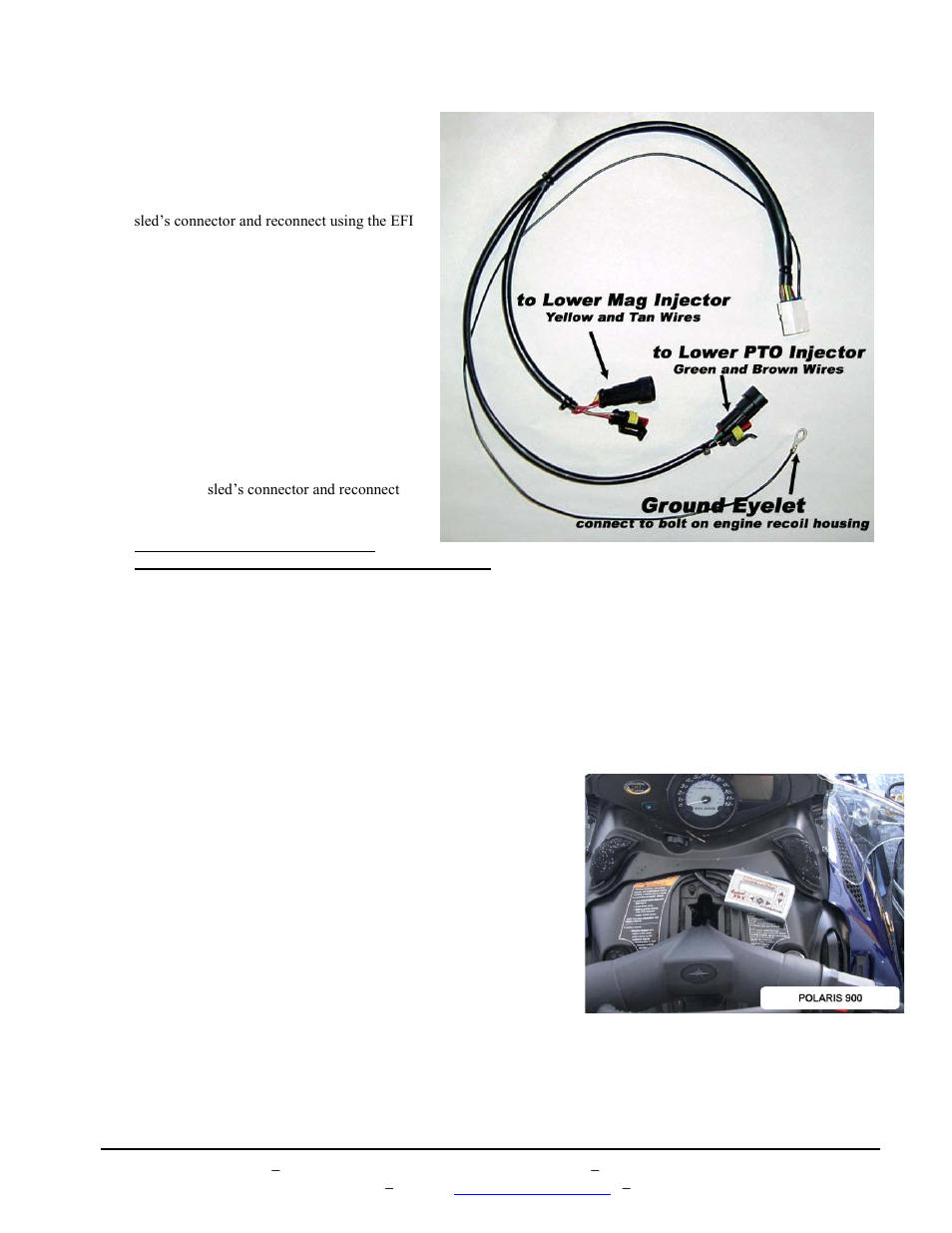 Ii. box mounting locations, Iii. battery / jumper connector | BoonDocker POLARIS: Non-turbo Control Box 900 IQ User Manual | Page 2 / 16