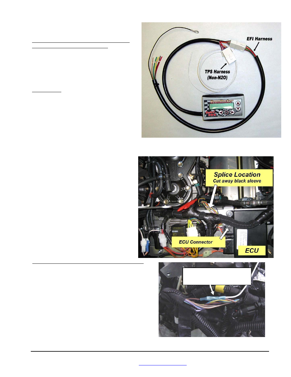Remove the plastic clutch cover | BoonDocker POLARIS: Non-turbo Control Box 600/700/800 Universal Harness User Manual | Page 2 / 19