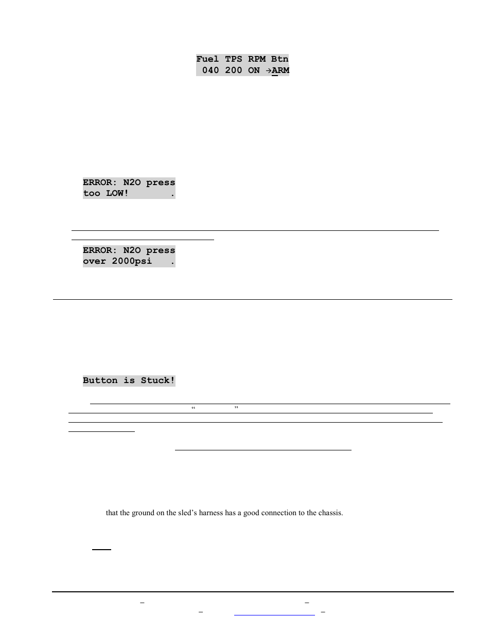 Ix. control box troubleshooting | BoonDocker SKI-DOO: Non-turbo Control Box SDI 600/1000 2 INJ User Manual | Page 15 / 16