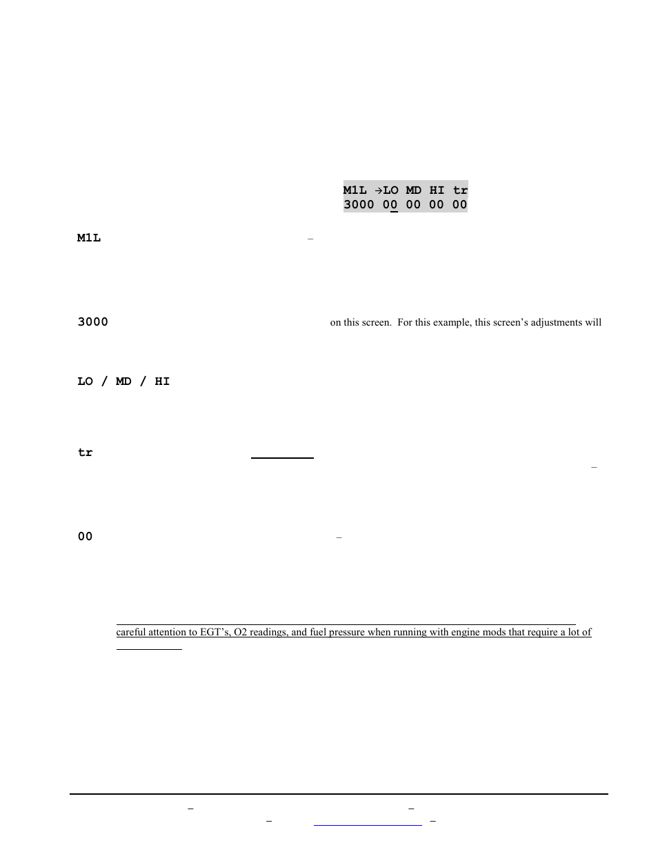 Fuel screens (rpm adjustments) | BoonDocker SKI-DOO: Non-turbo Control Box SDI 600/1000 4 INJ User Manual | Page 4 / 16