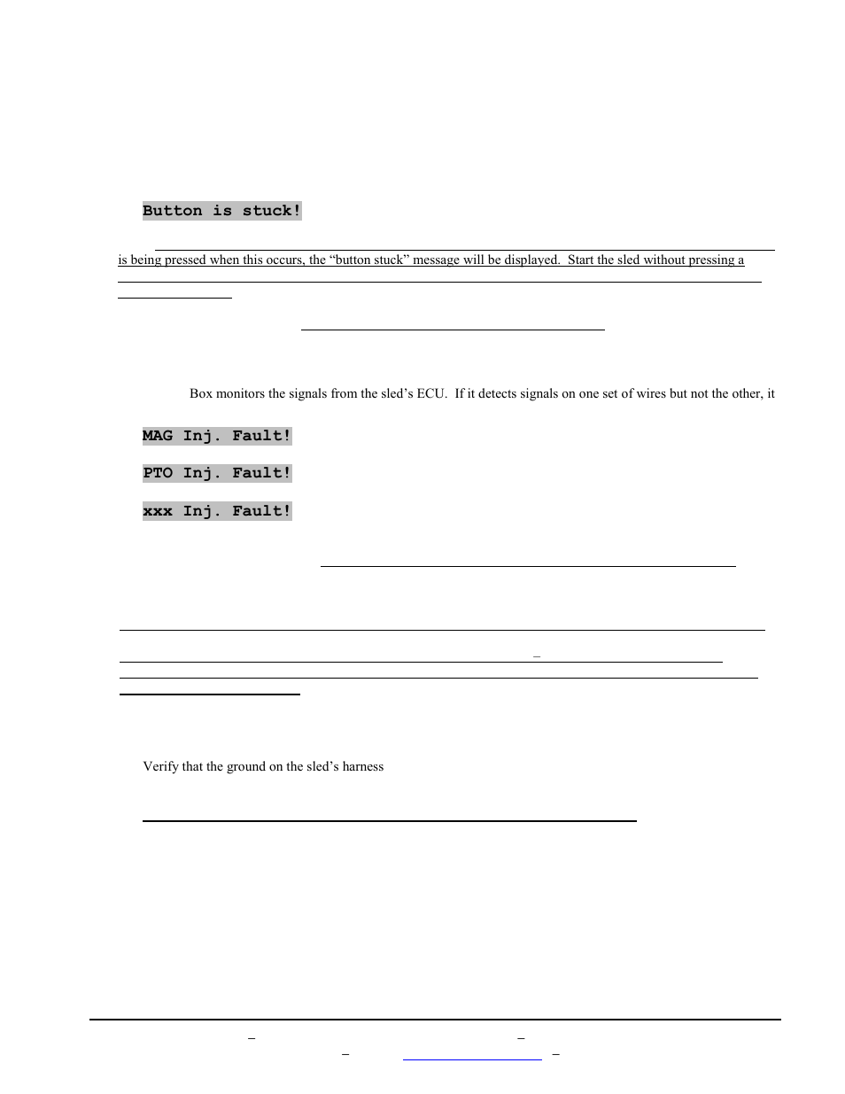 Ix. control box troubleshooting | BoonDocker YAMAHA: Non-turbo Control Box Phazer User Manual | Page 16 / 17