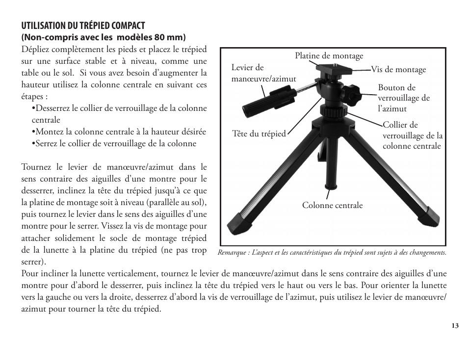 Bushnell Legend 98-1404/03-09 User Manual | Page 13 / 36