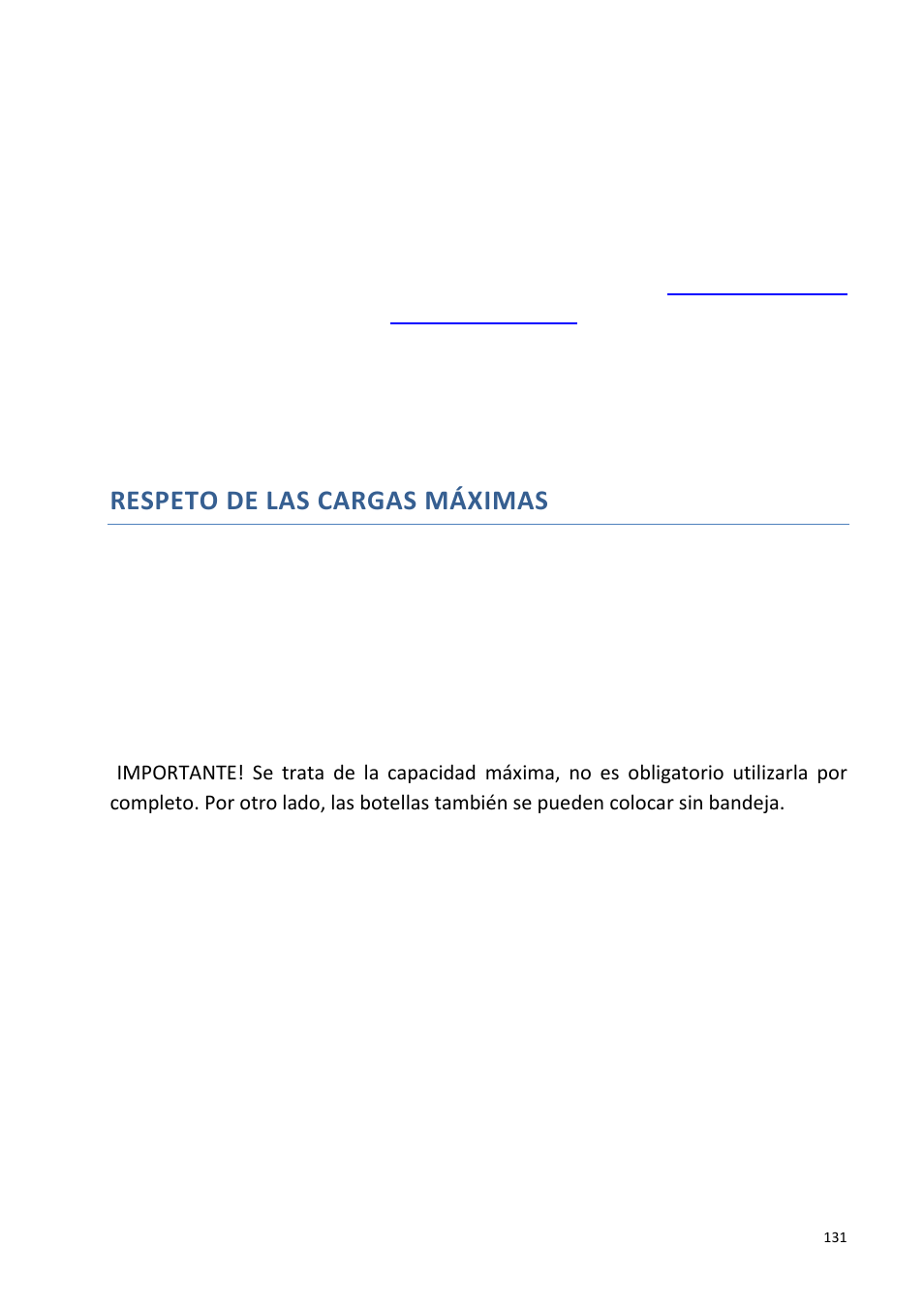 Respeto de las cargas máximas | Climadiff DVA180/305G User Manual | Page 131 / 247