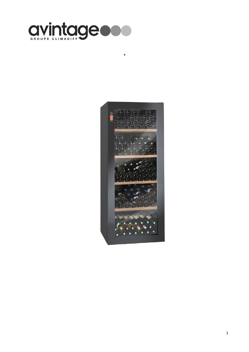 Climadiff DV265AGN7 User Manual | 146 pages