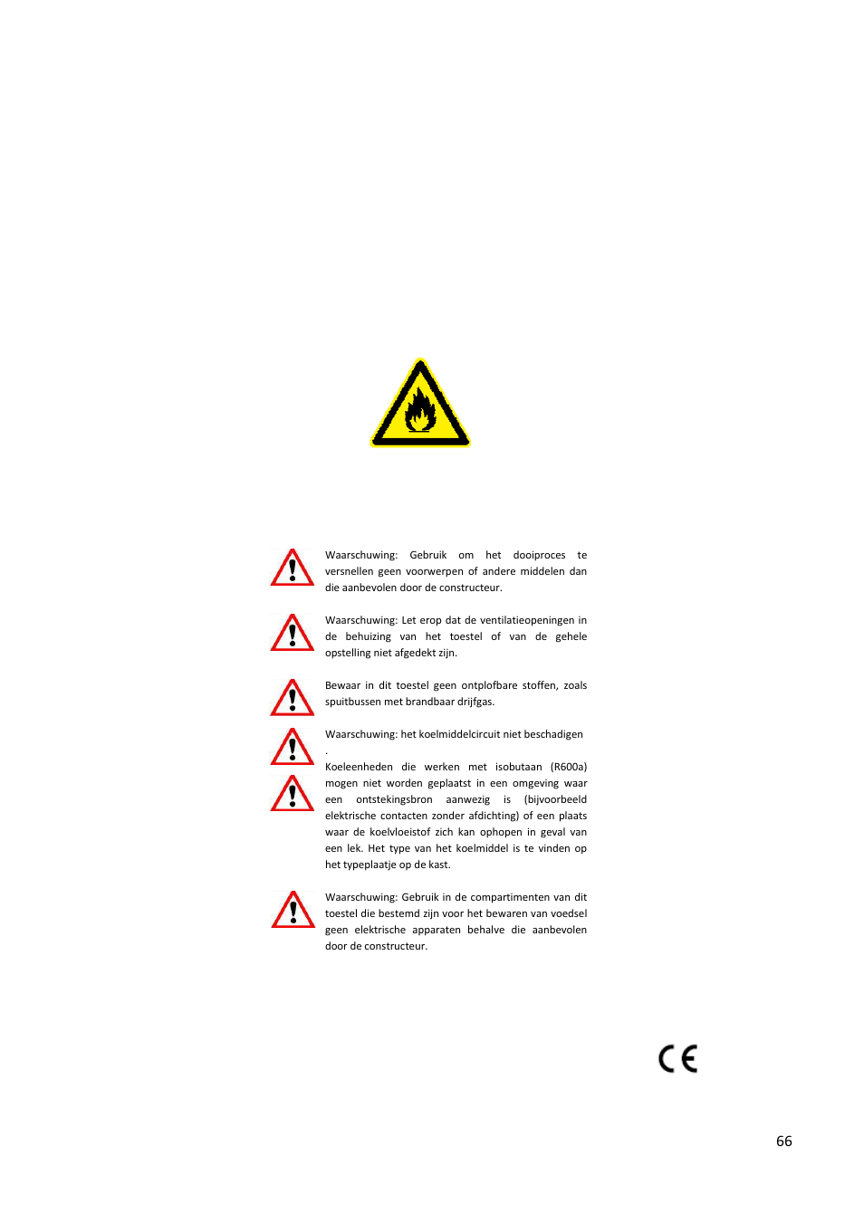 R600a | Climadiff AV93X3ZI-1 User Manual | Page 66 / 106