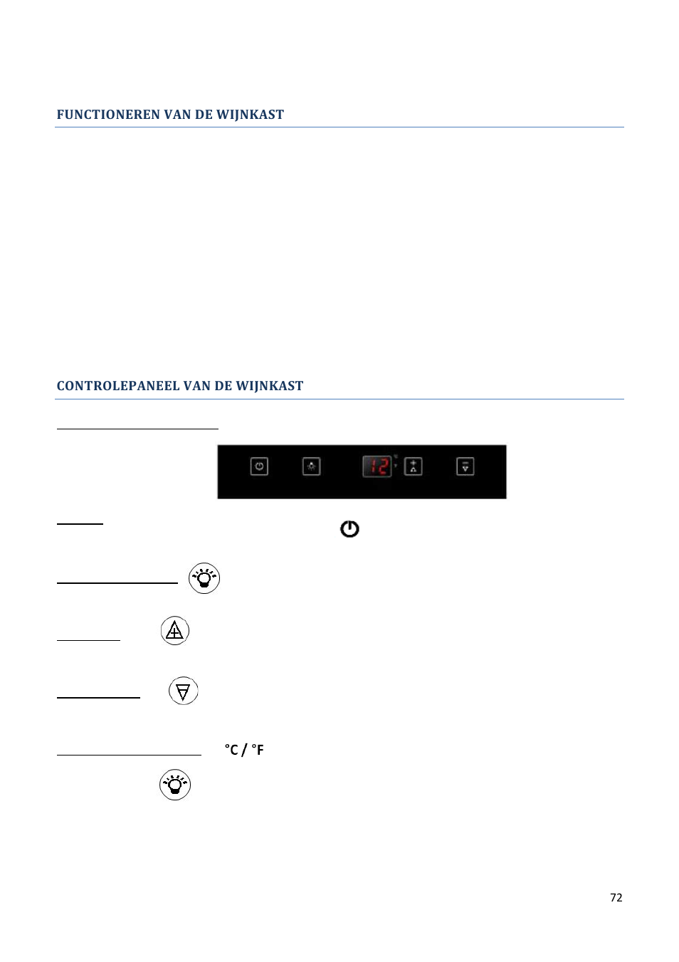 Climadiff AV93X3ZI-1 User Manual | Page 72 / 106