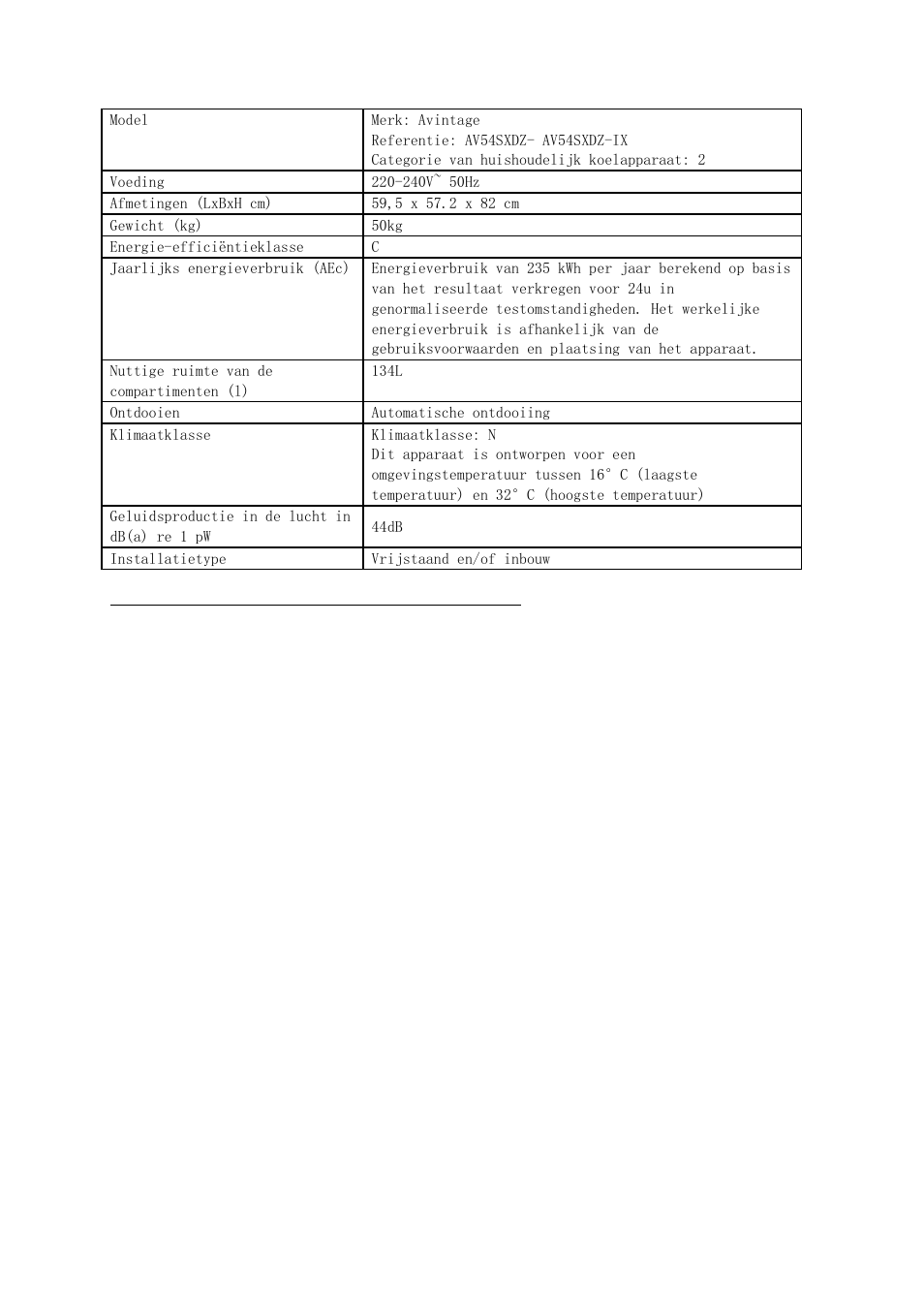 Bijlage 7 | Climadiff AV54SXDZ(-IX) User Manual | Page 115 / 140