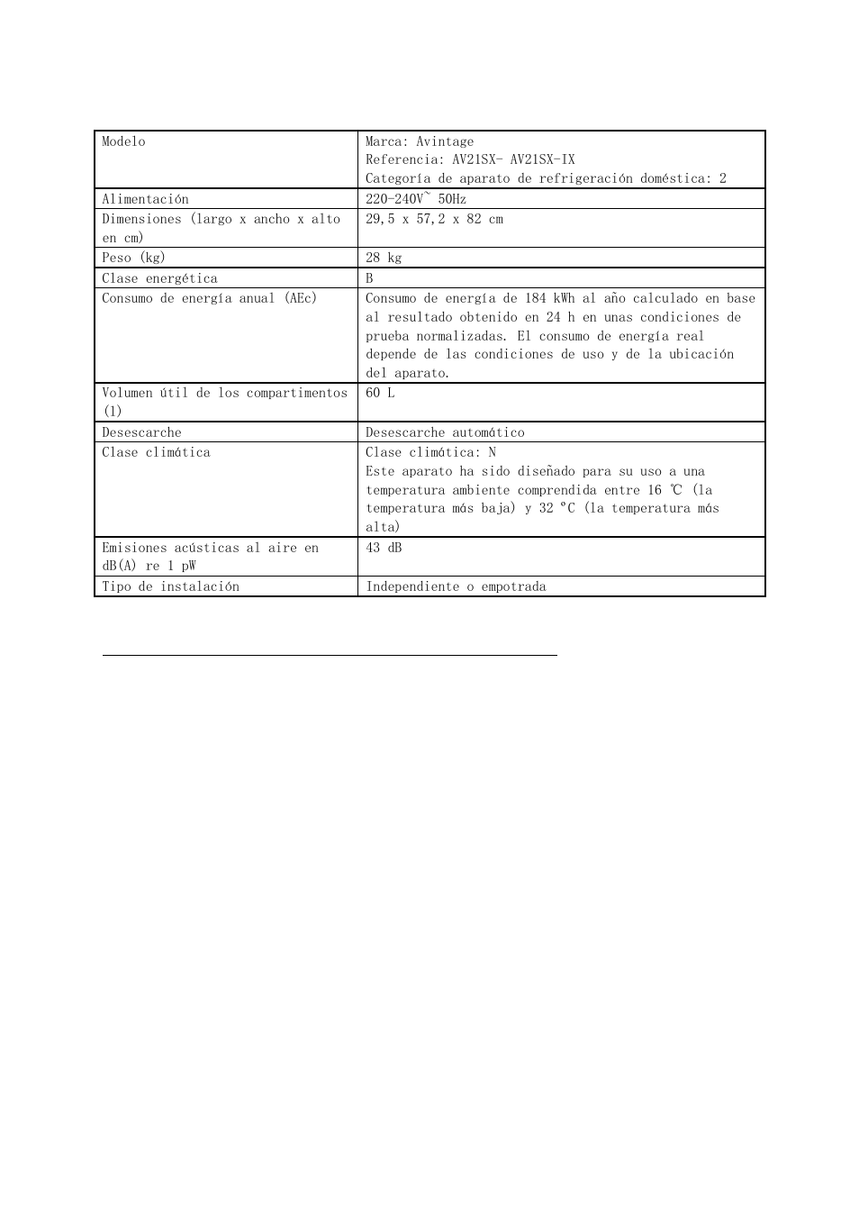 Anexo 1 | Climadiff AV54SXDZ(-IX) User Manual | Page 133 / 140