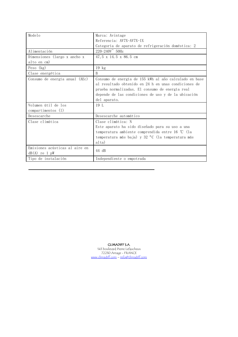 Anexo 8 | Climadiff AV54SXDZ(-IX) User Manual | Page 140 / 140