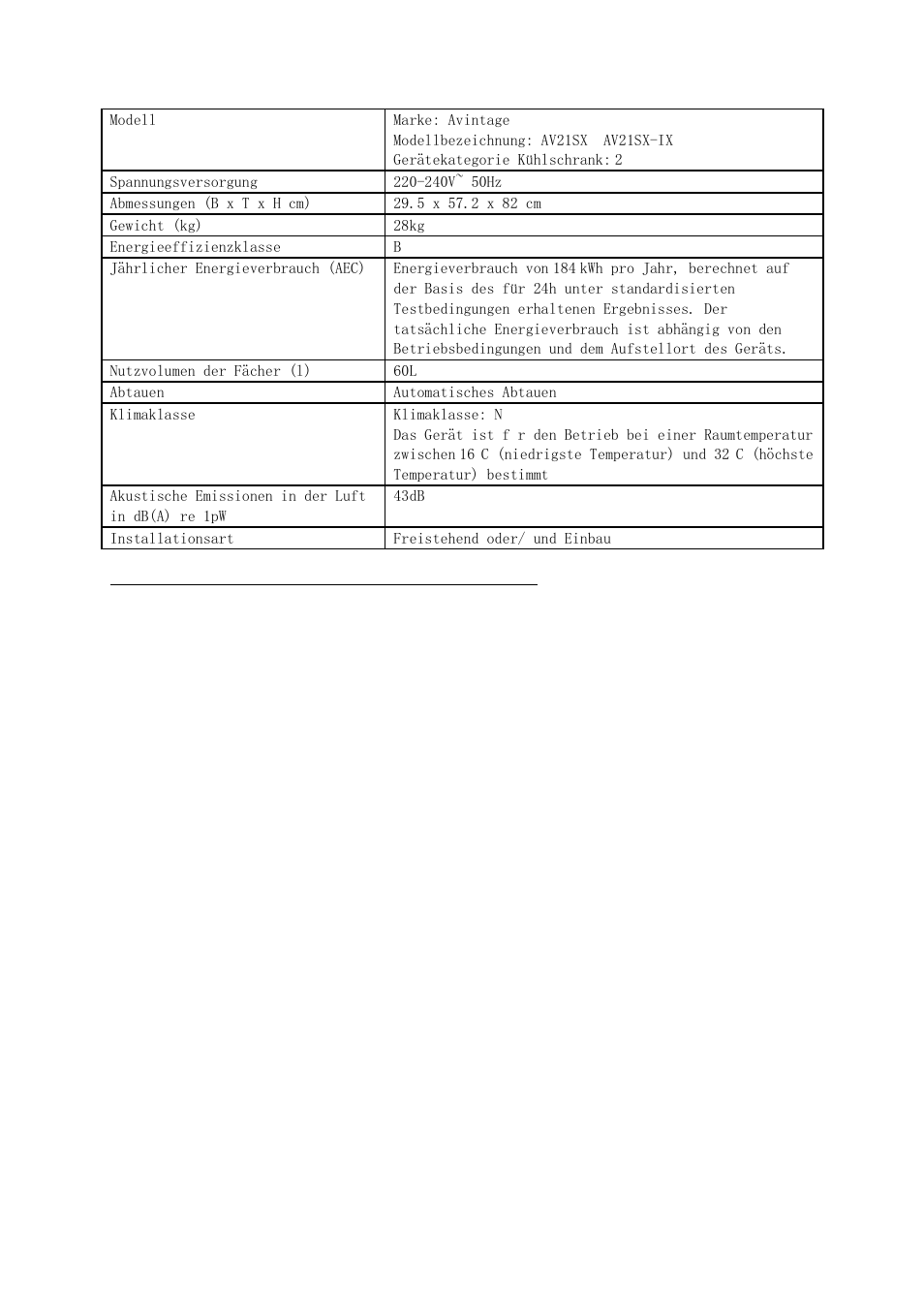 Anhang 1 | Climadiff AV54SXDZ(-IX) User Manual | Page 85 / 140