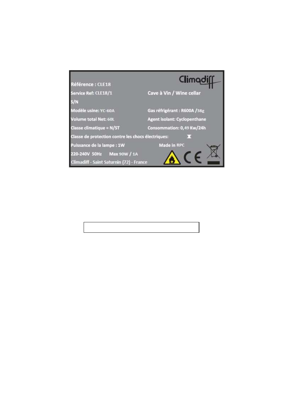 Climadiff CLE18- CLE51 User Manual | Page 49 / 77