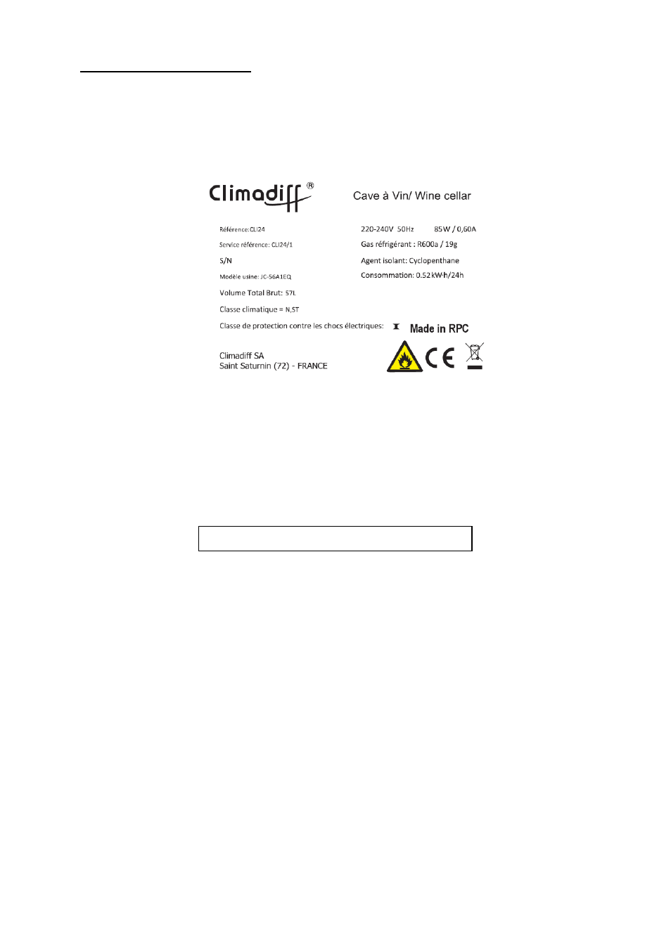 Climadiff CLI24- CLI45 User Manual | Page 18 / 76