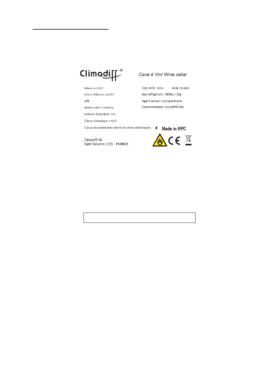 Climadiff CLI24- CLI45 User Manual | Page 3 / 76