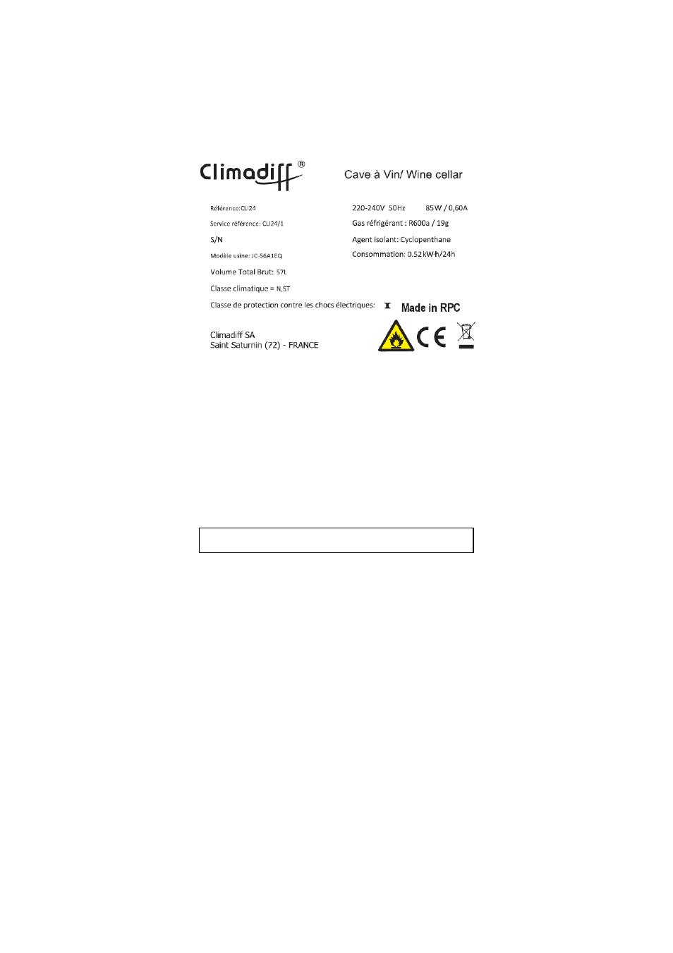 Climadiff CLI24- CLI45 User Manual | Page 48 / 76