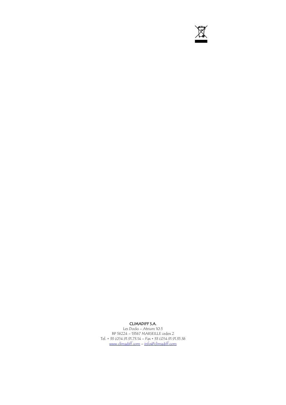 Climadiff CLS130 - CLS160 User Manual | Page 25 / 66
