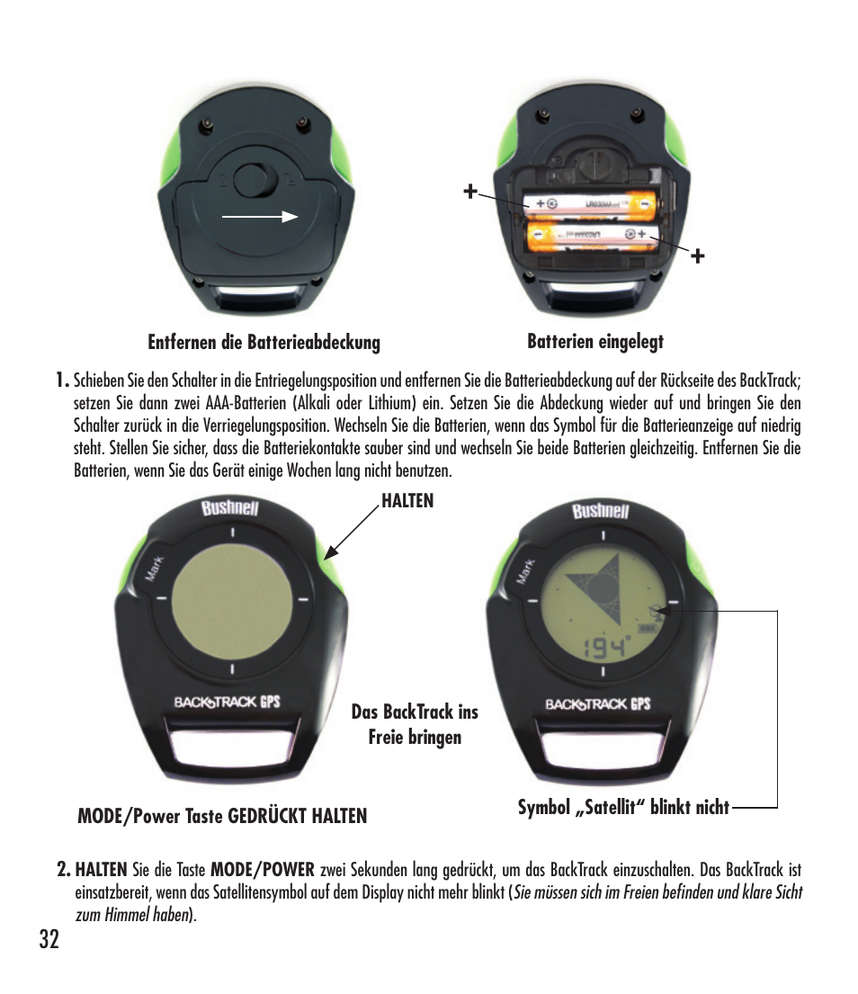 Bushnell 360401 User Manual | Page 32 / 60
