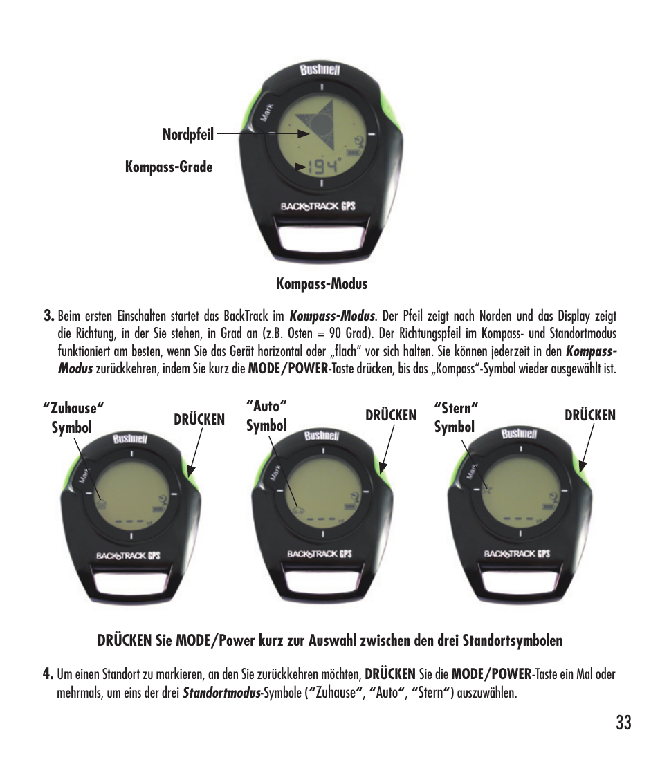 Bushnell 360401 User Manual | Page 33 / 60