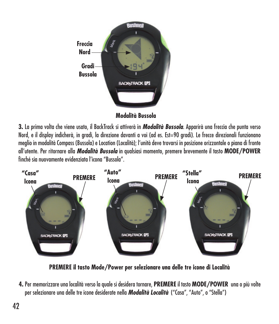Bushnell 360401 User Manual | Page 42 / 60