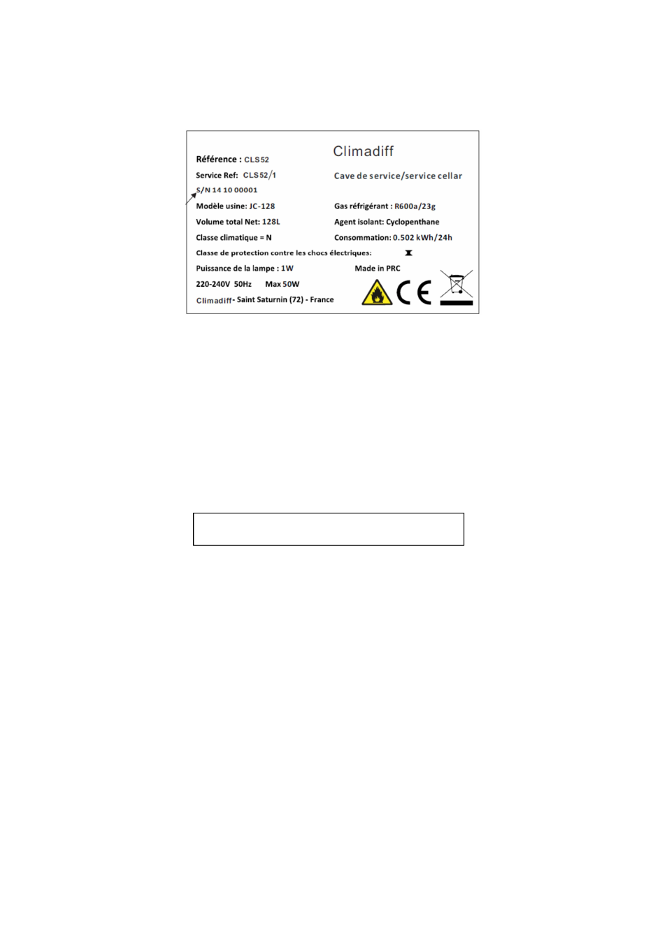 Climadiff CLS52 User Manual | Page 27 / 61