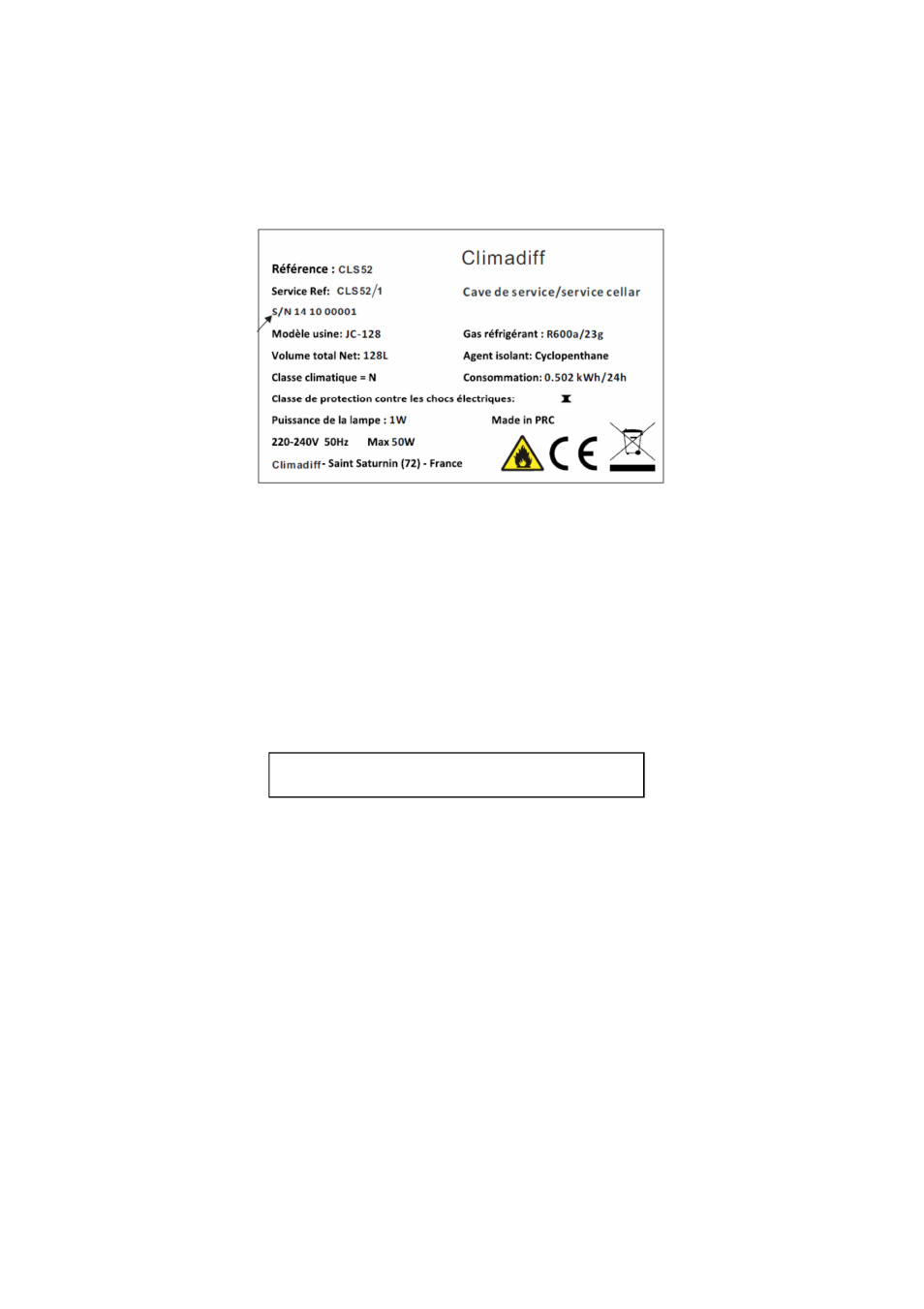 Climadiff CLS52 User Manual | Page 3 / 61