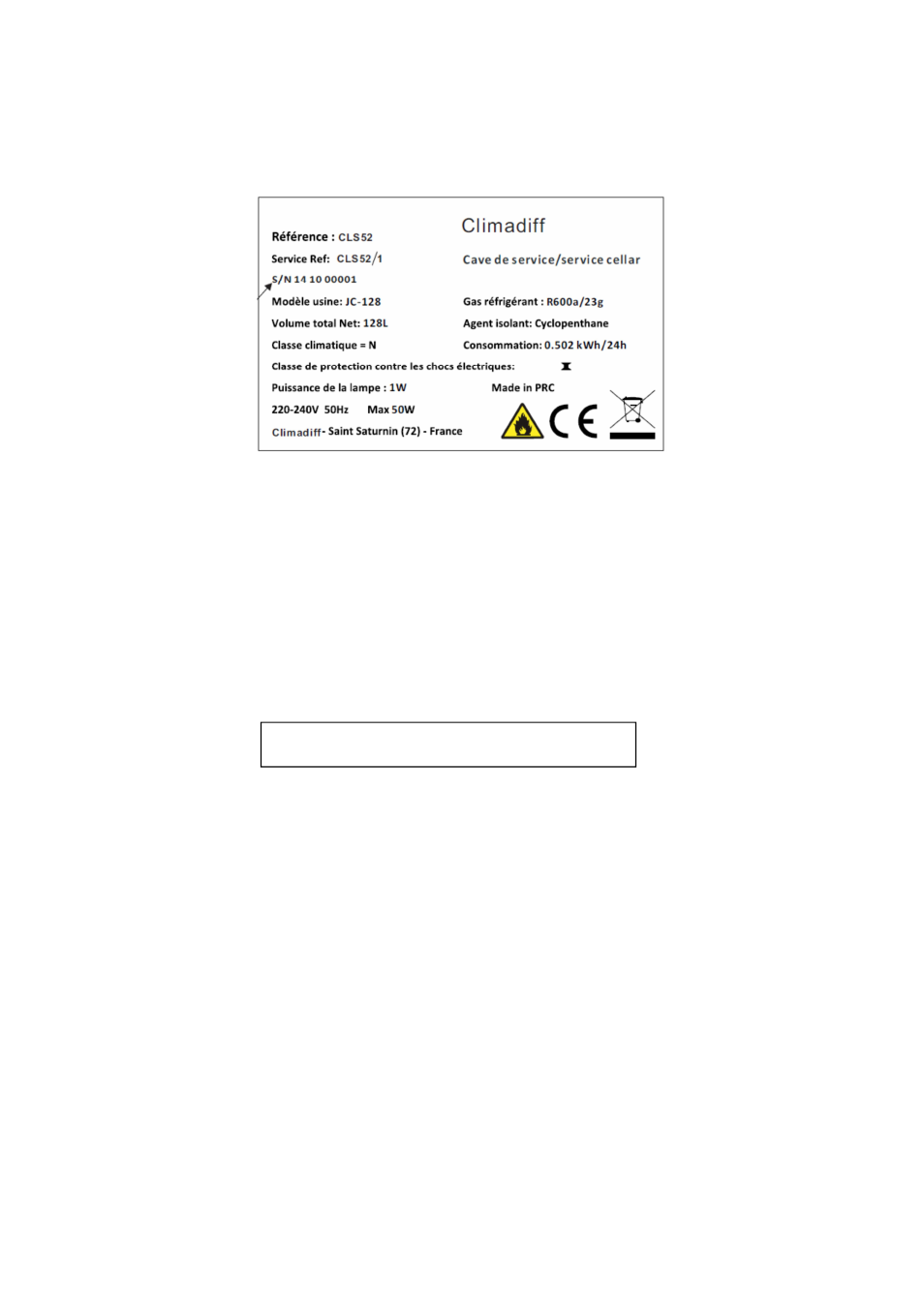 Climadiff CLS52 User Manual | Page 51 / 61