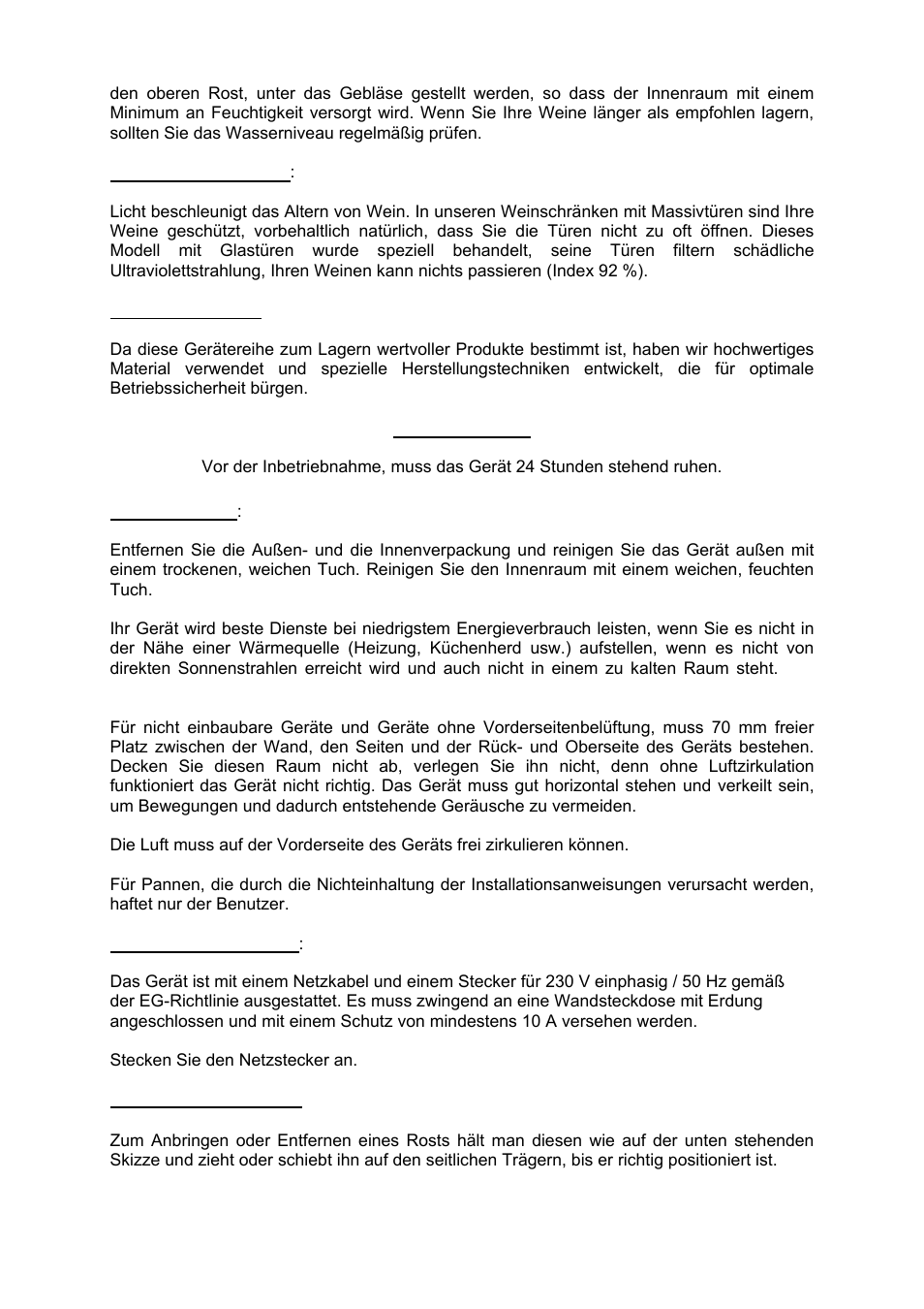 Climadiff CV41DZX User Manual | Page 26 / 34