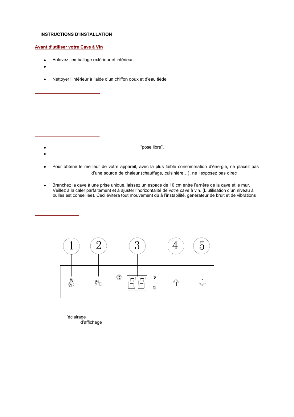 Climadiff CLS33A User Manual | Page 6 / 76