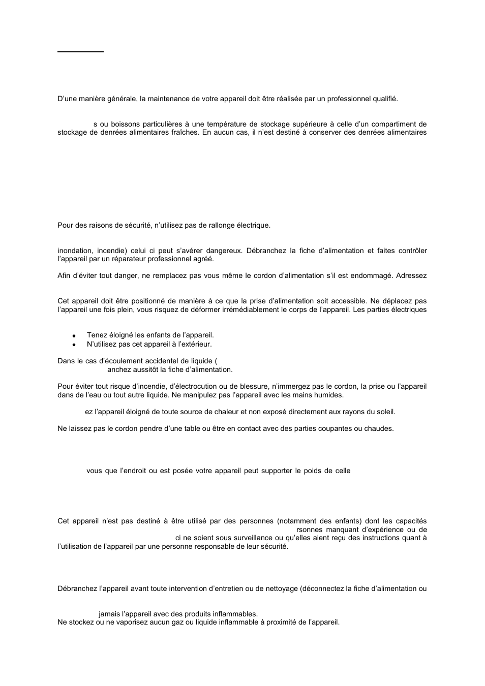 Climadiff DUOVINO-1 User Manual | Page 4 / 56