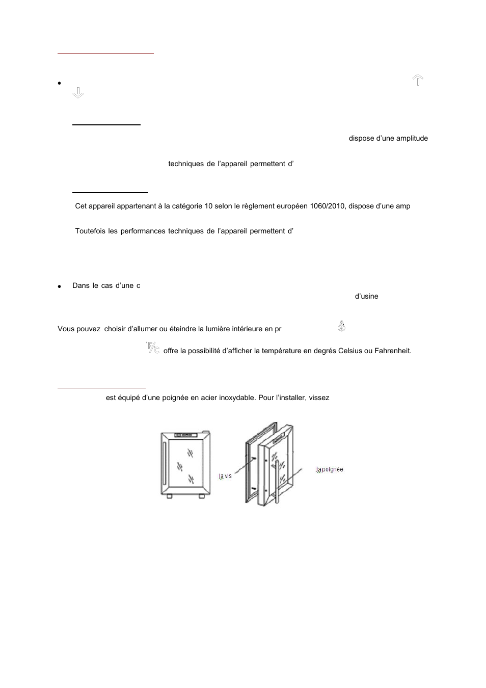 Climadiff DUOVINO-1 User Manual | Page 7 / 56