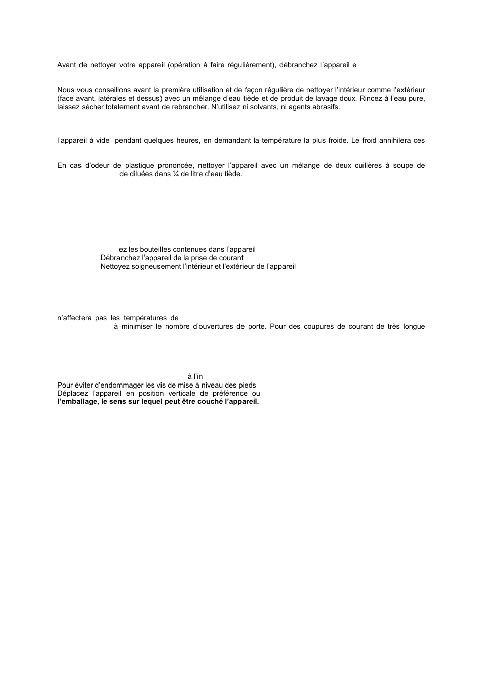 Climadiff DUOVINO-1 User Manual | Page 8 / 56