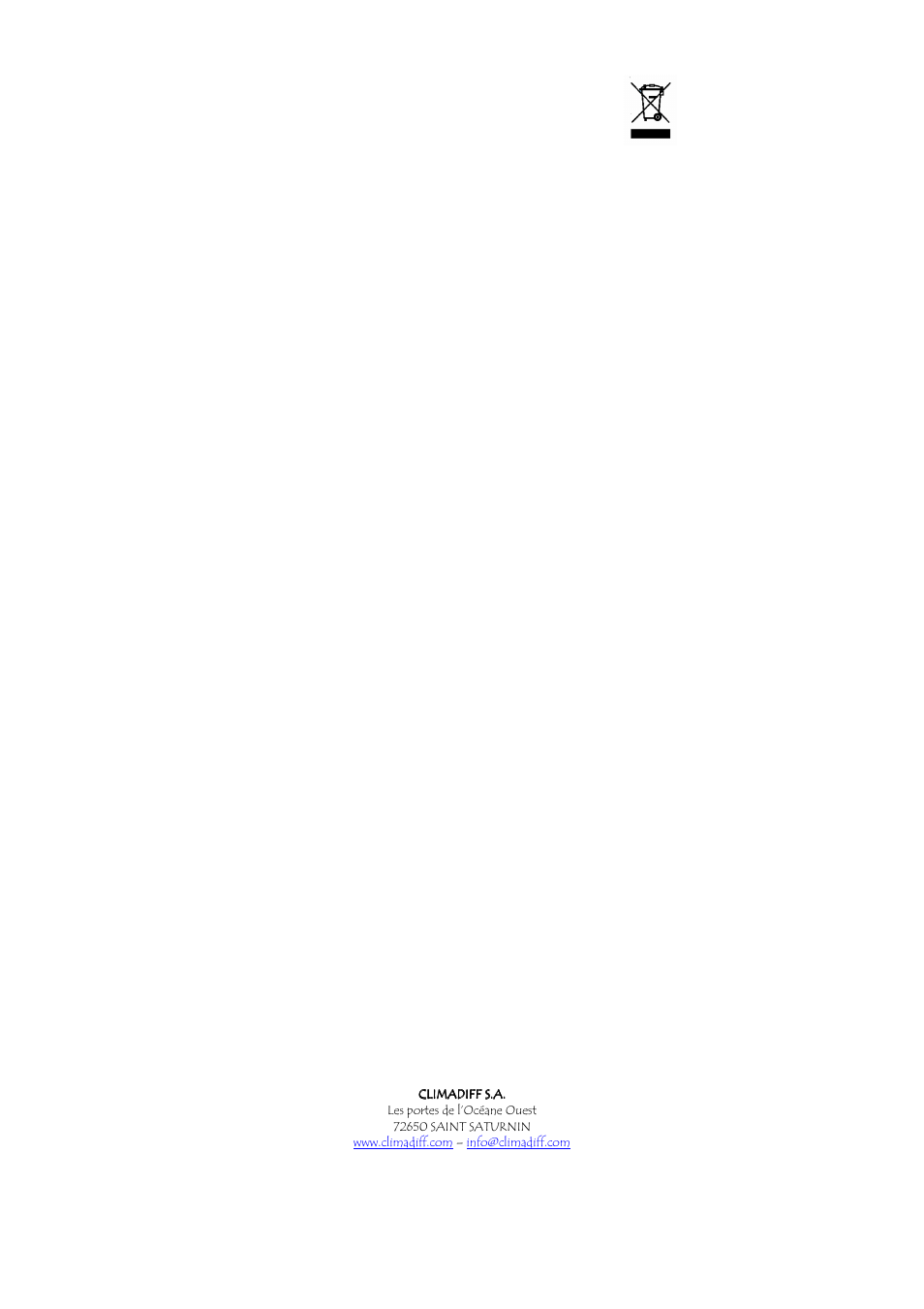 Climadiff VSV120 User Manual | Page 13 / 76