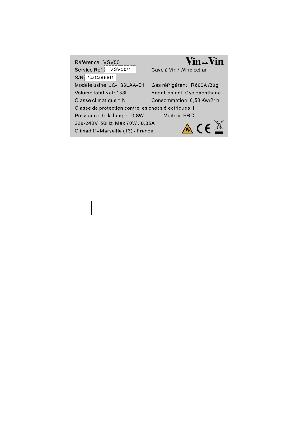 Climadiff VSV120 User Manual | Page 33 / 76