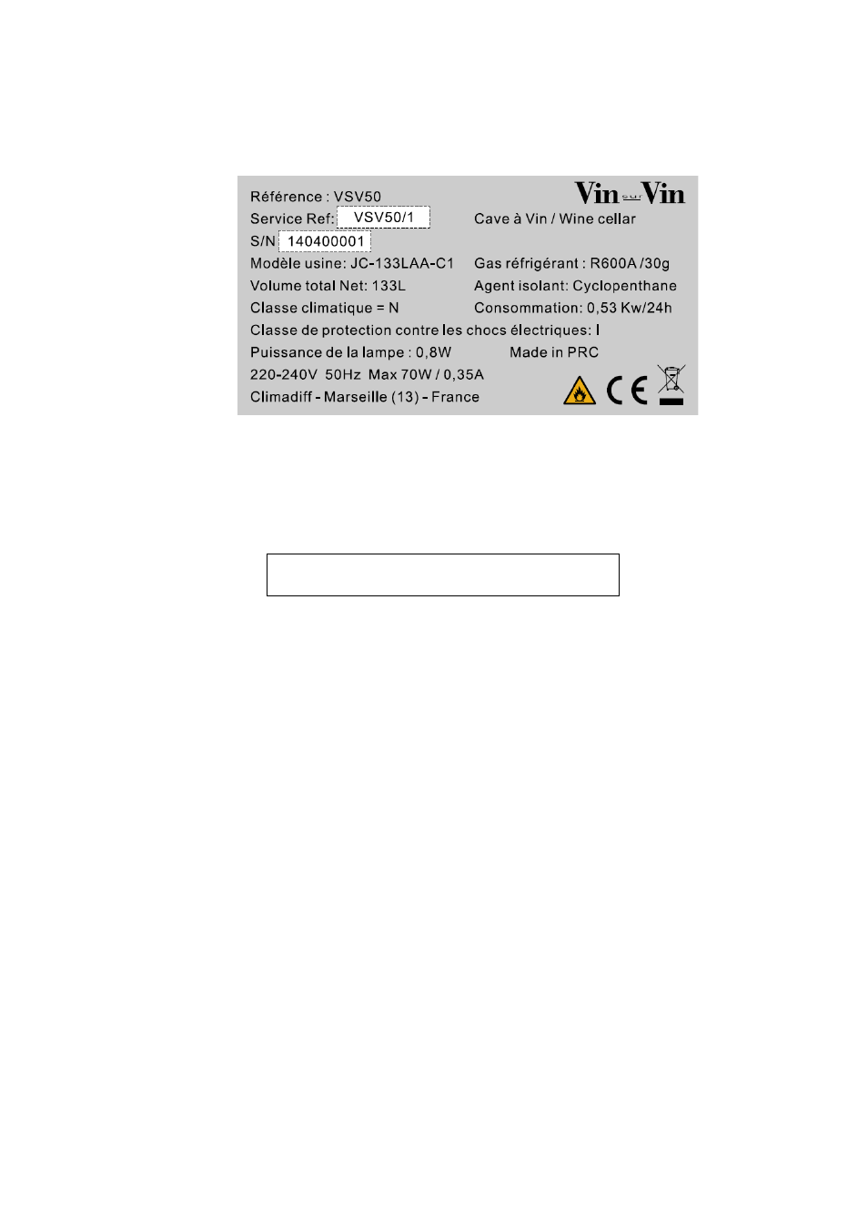 Climadiff VSV120 User Manual | Page 48 / 76