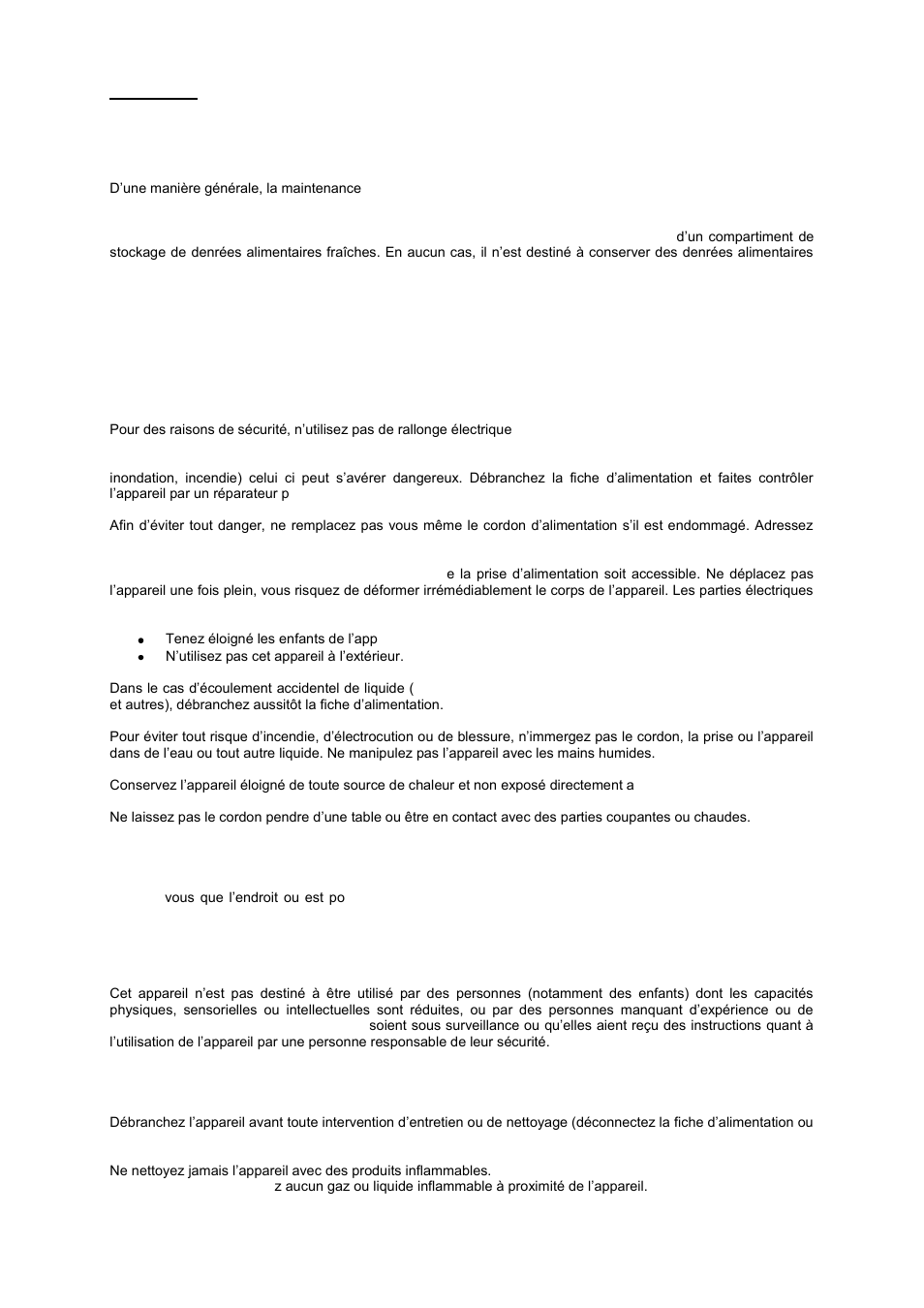 Climadiff CV71 User Manual | Page 5 / 62