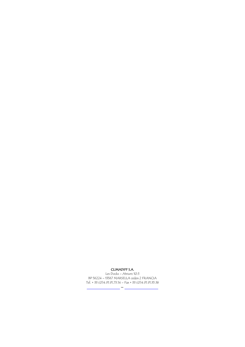 Climadiff CV71 User Manual | Page 62 / 62