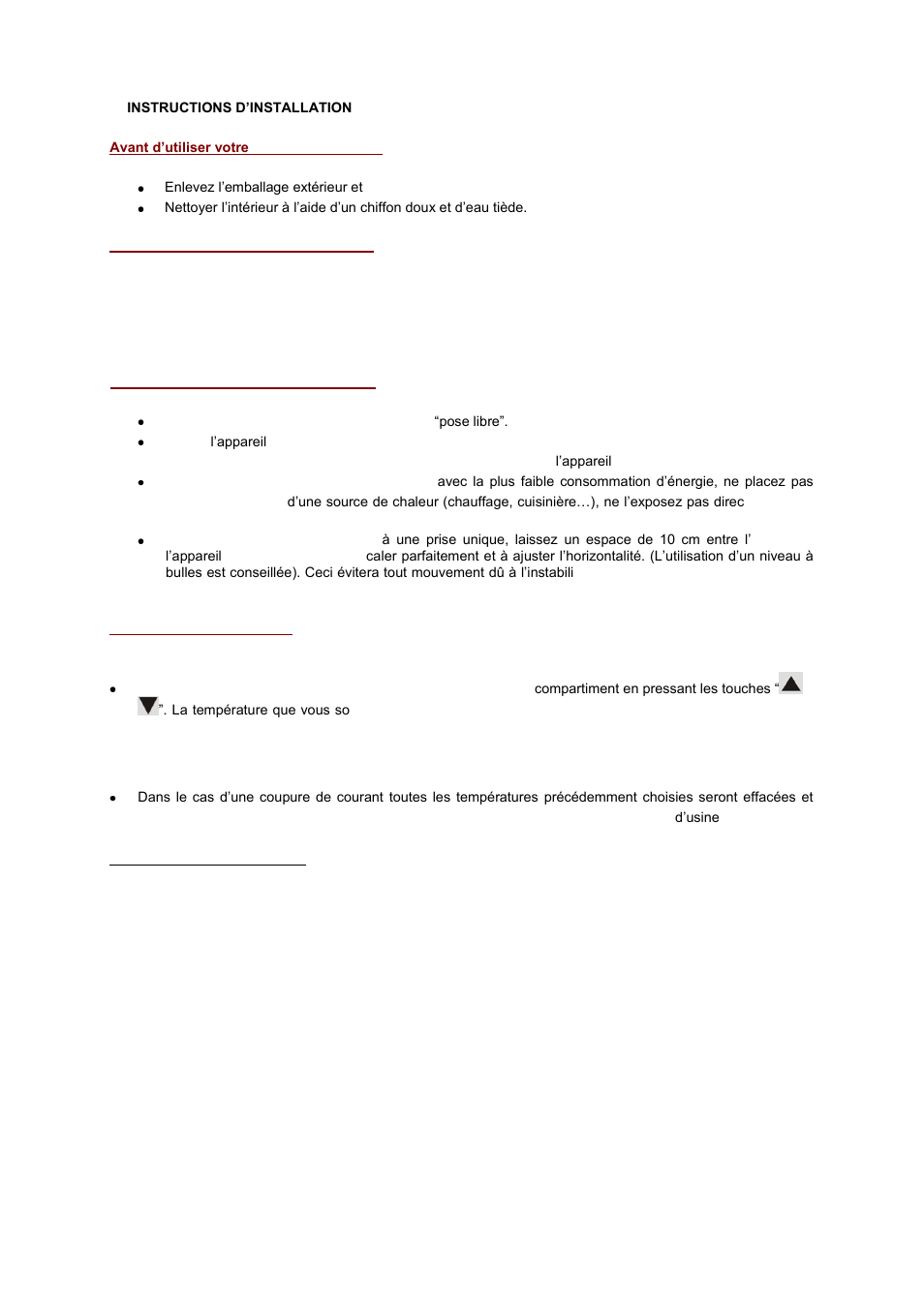 Climadiff CV71 User Manual | Page 7 / 62