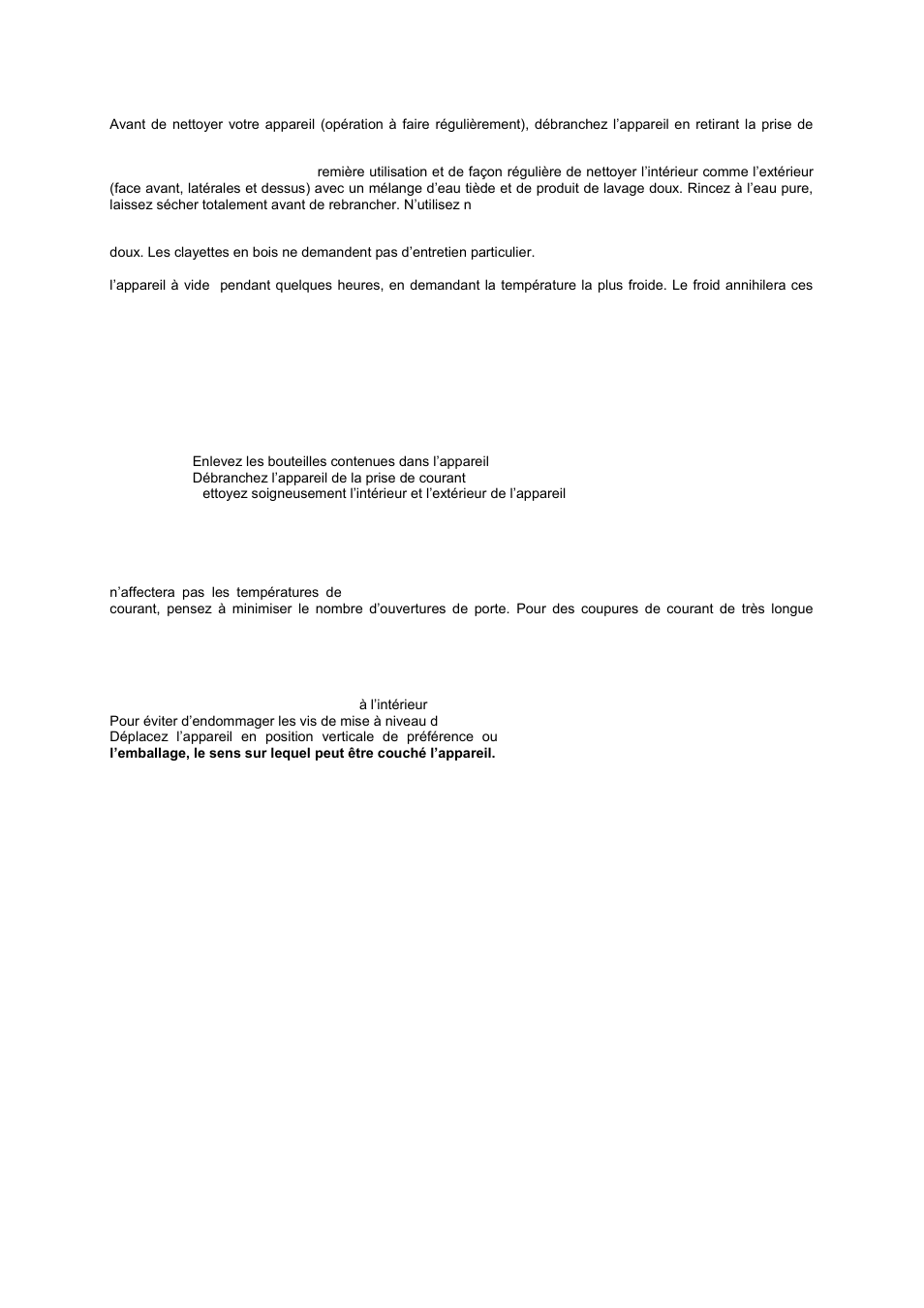 Climadiff CV71 User Manual | Page 8 / 62