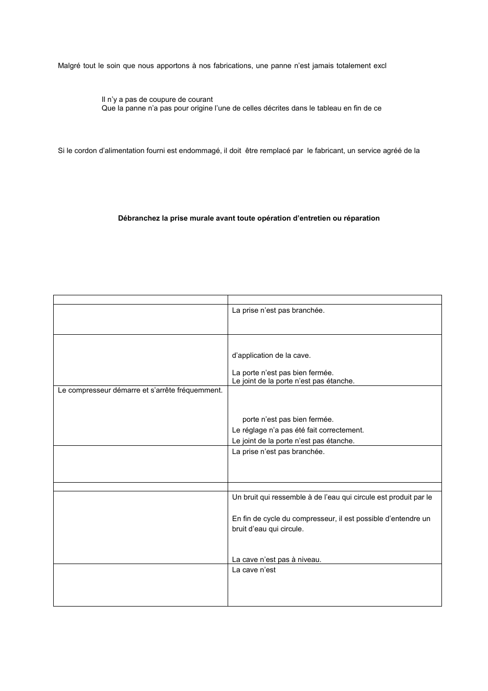 Climadiff VSV28 User Manual | Page 11 / 66
