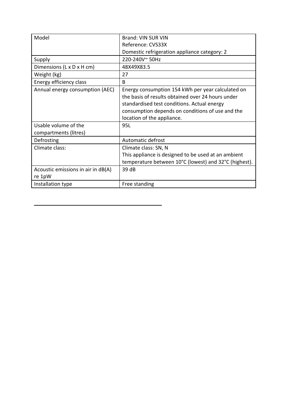 Appendix 2 | Climadiff VSV28 User Manual | Page 27 / 66