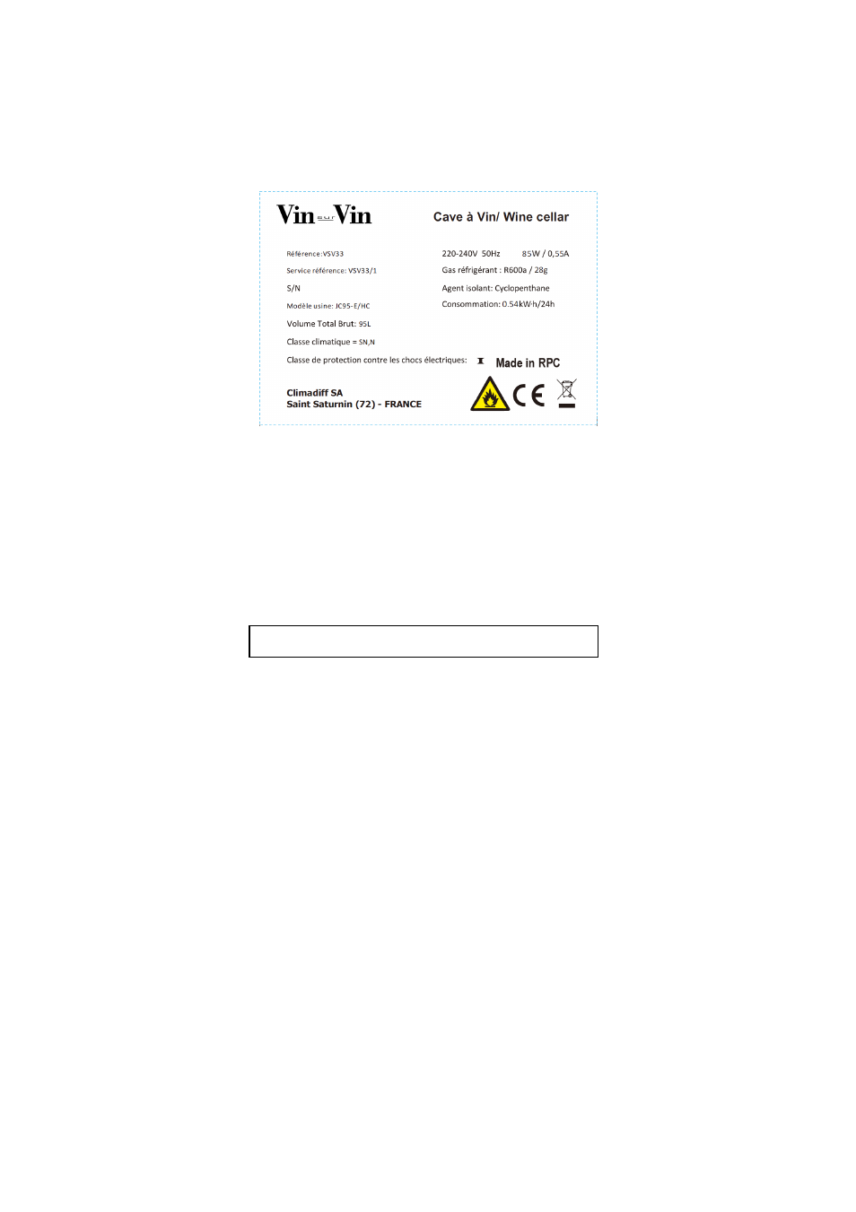 Climadiff VSV33 User Manual | Page 42 / 66