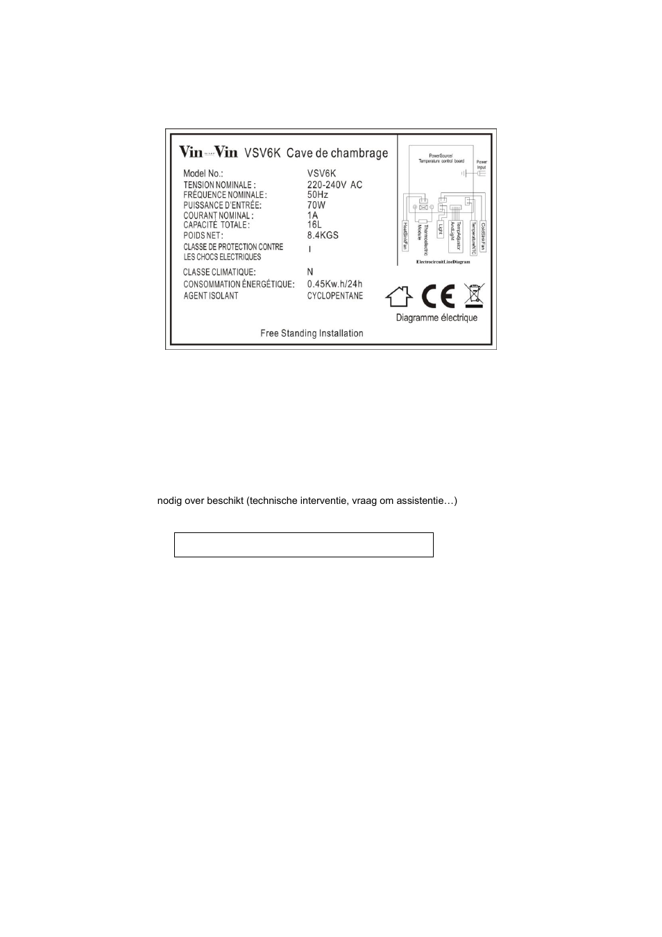 Climadiff VSV12K User Manual | Page 33 / 51