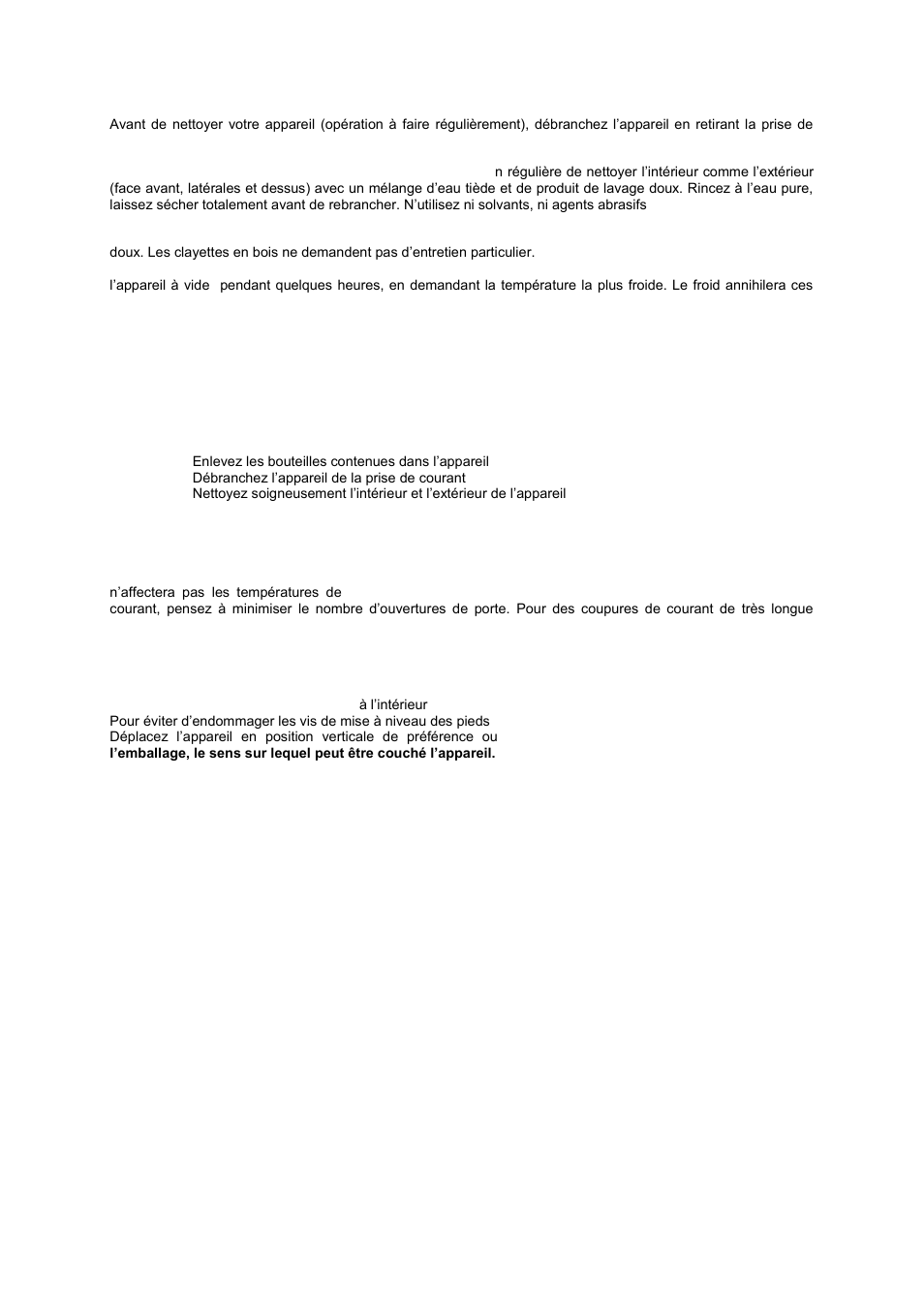 Climadiff VSV27 User Manual | Page 7 / 52