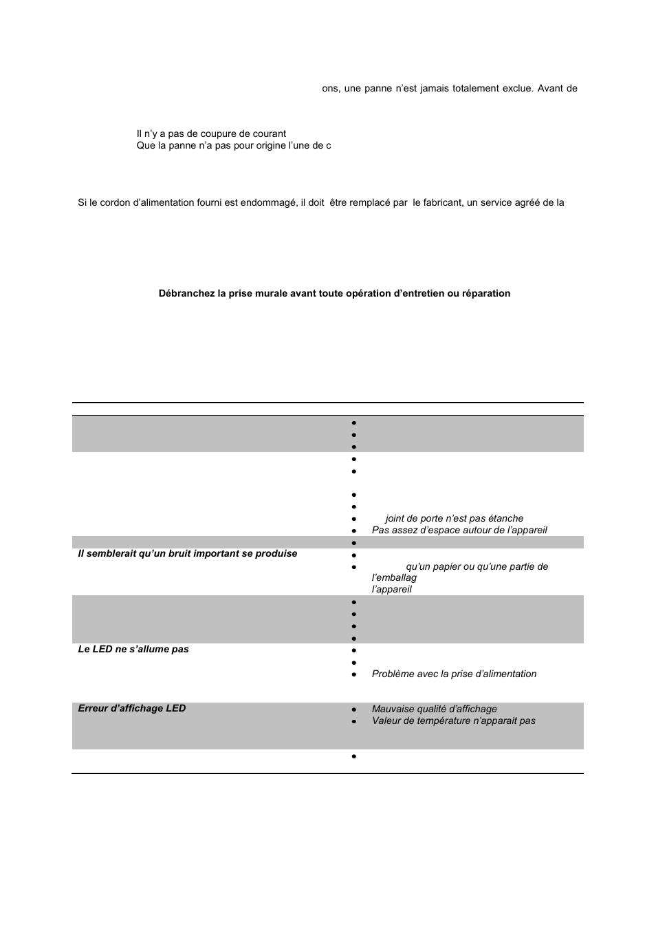 Climadiff VSV27 User Manual | Page 8 / 52