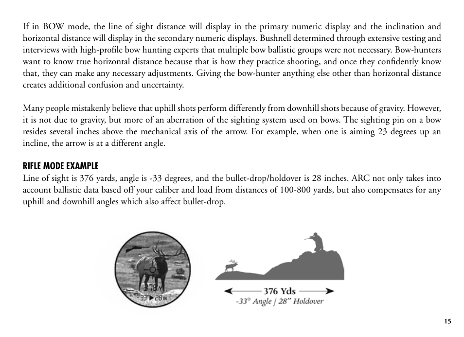 Bushnell Legend 204101 User Manual | Page 15 / 140