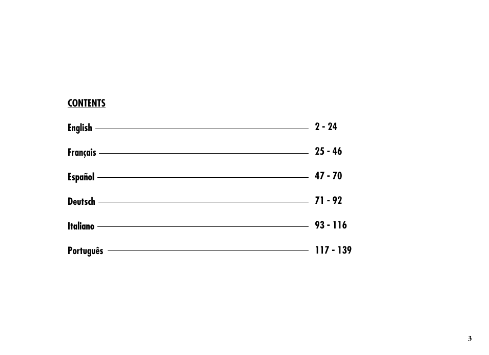 Bushnell Legend 204101 User Manual | Page 3 / 140