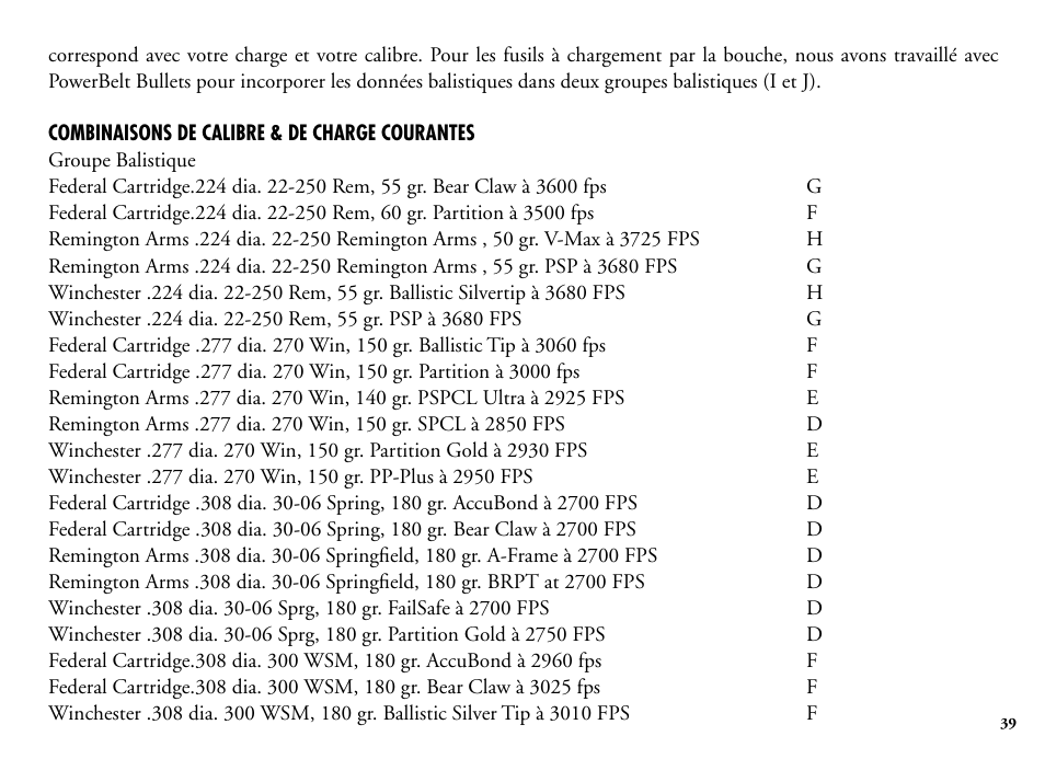 Bushnell Legend 204101 User Manual | Page 39 / 140