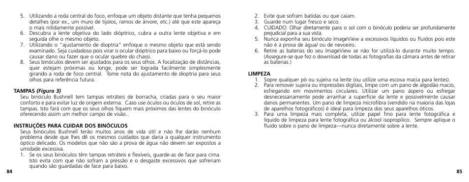 Bushnell 11-1025 User Manual | Page 43 / 45