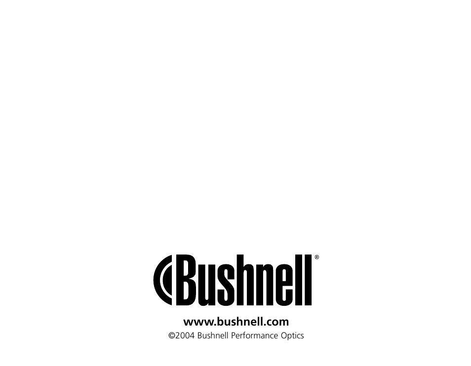 Bushnell 11-1025 User Manual | Page 45 / 45